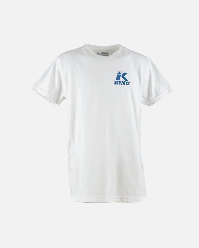 King Pro Boxing Triko Retro 1 – Bílé