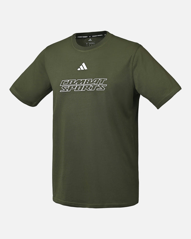 Triko Adidas Community Line 26 – Olivově zelené