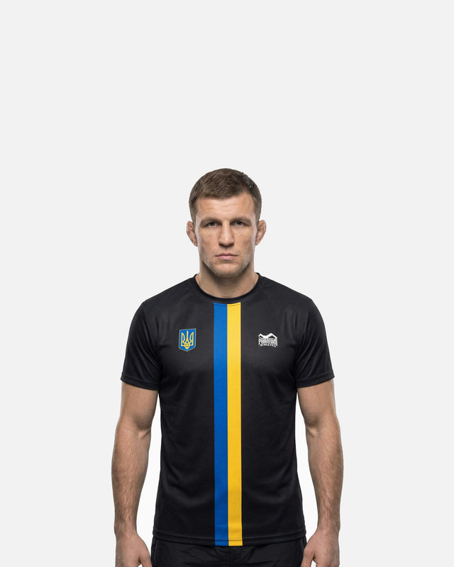 T-shirt Phantom Athletics EVO+ Team Ukraine – Blu/Giallo