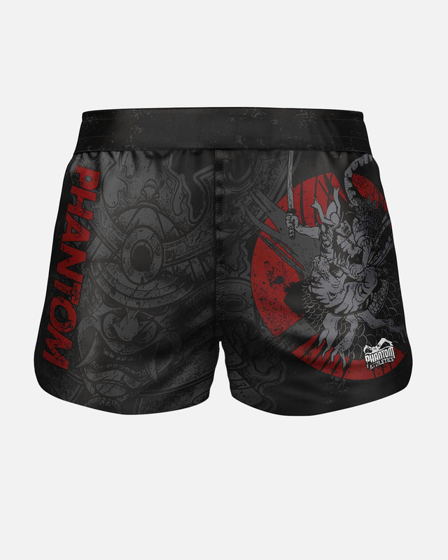 Phantom Athletics MMA-shorts Fusion-R Samurai – Svart/Röd