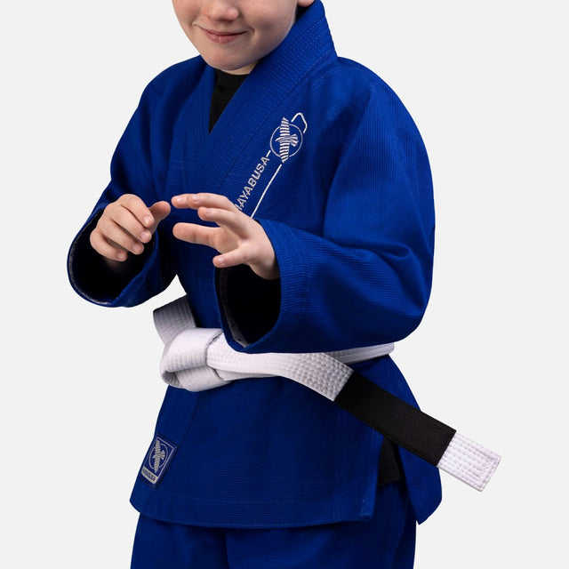 Hayabusa BJJ-gi til børn Essential - Blå