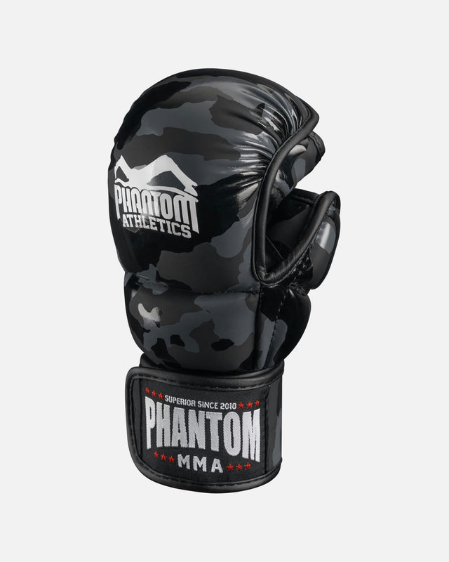 Rękawice MMA sparingowe Phantom Athletics APEX – Czarne/Camo