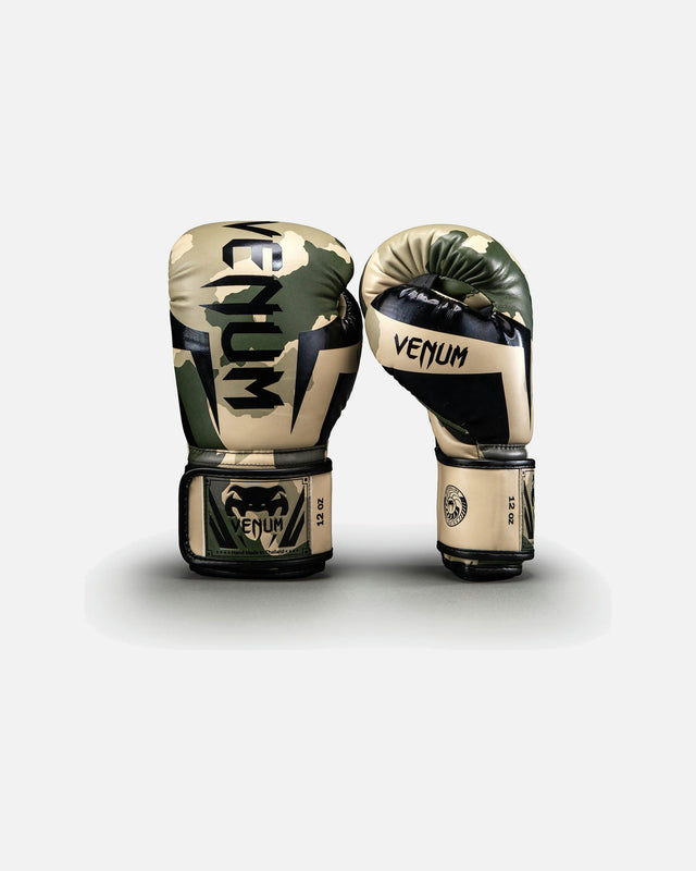 Venum Bokshandschoenen Elite - Kaki/Offwhite