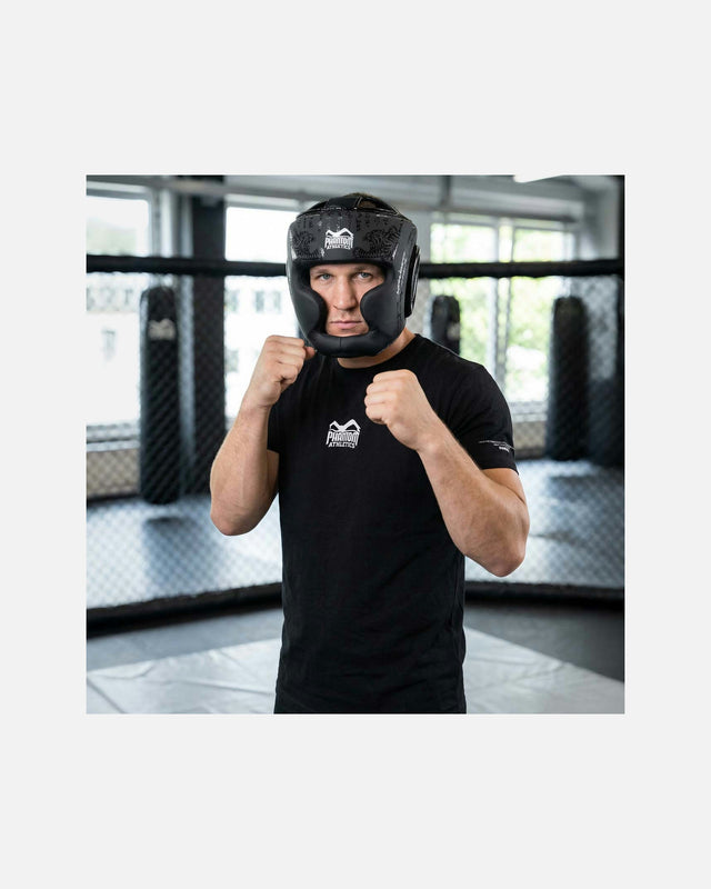 Casco da boxe Phantom Athletics Muay Thai – Nero