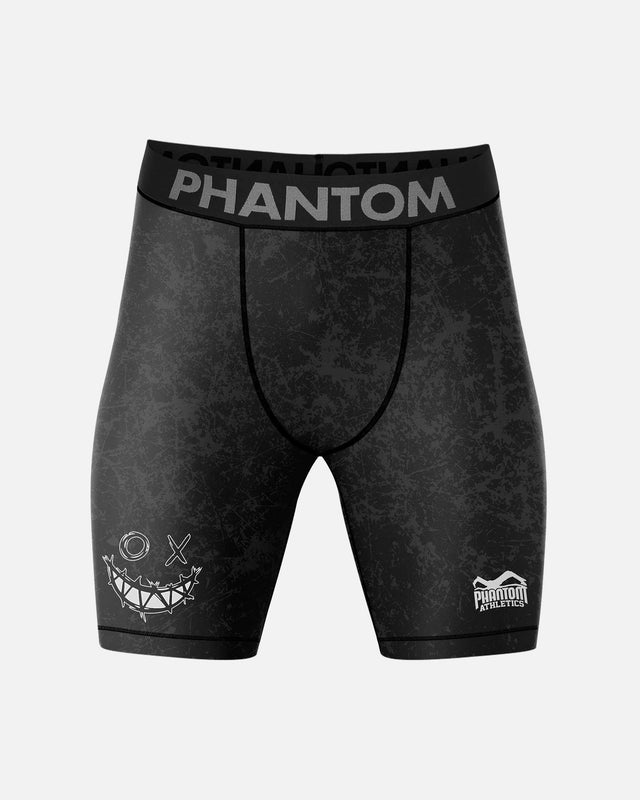 Pantaloni scurți de compresie Phantom Athletics Vector Serious – Negru