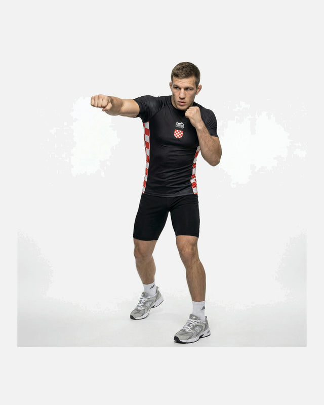 Phantom Athletics Rashguard Team Croatia – Svart
