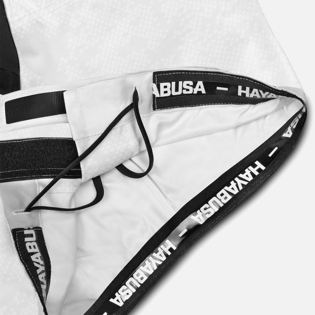 MMA trenky Hayabusa Hexagon – Bílé