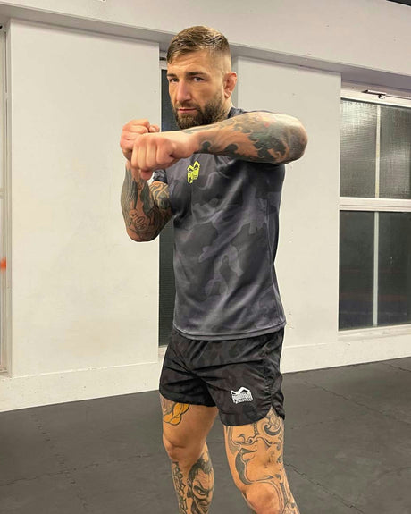 Phantom Athletics MMA Shorts Fusion - Panther Zwart