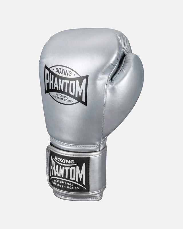 Boxerské rukavice Phantom Athletics Mexico Titan – Stříbrné