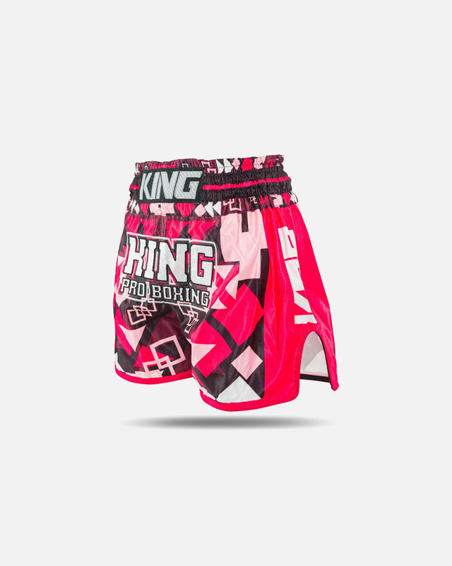 Pantaloni scurți Muay Thai King Pro Boxing Abstract