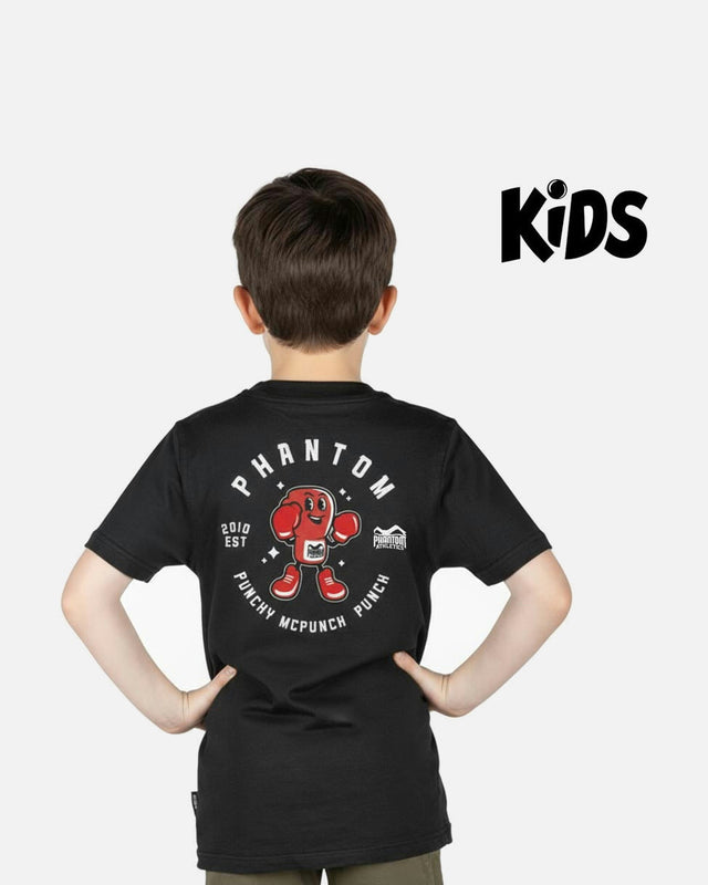 Phantom Athletics T-Shirt Punchy Børn - Sort