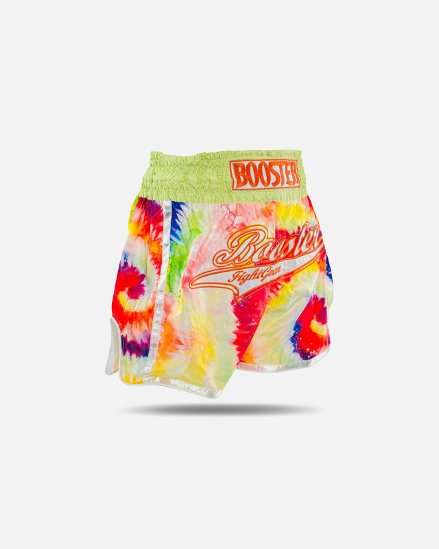 Muay Thai trenky Booster TBT Swirl – Žluté