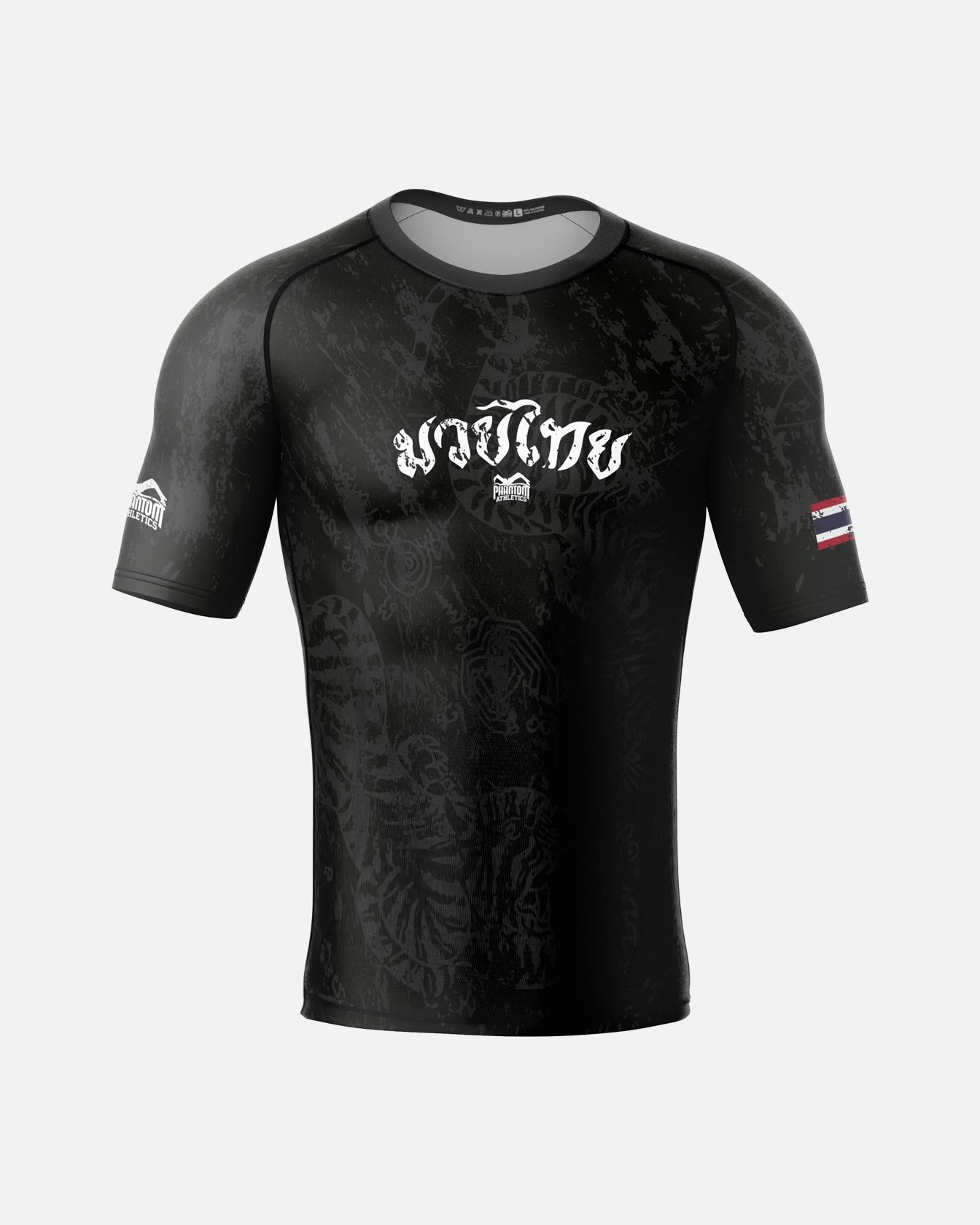 Rashguard Phantom Athletics Muay Thai – Nero/Grigio