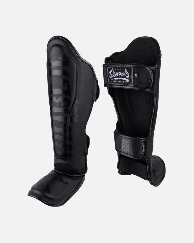 8 WEAPONS Schienbeinschoner Bangkok – Schwarz