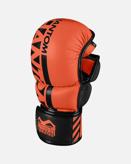 Mănuși MMA Phantom Athletics APEX – Roșu Neon
