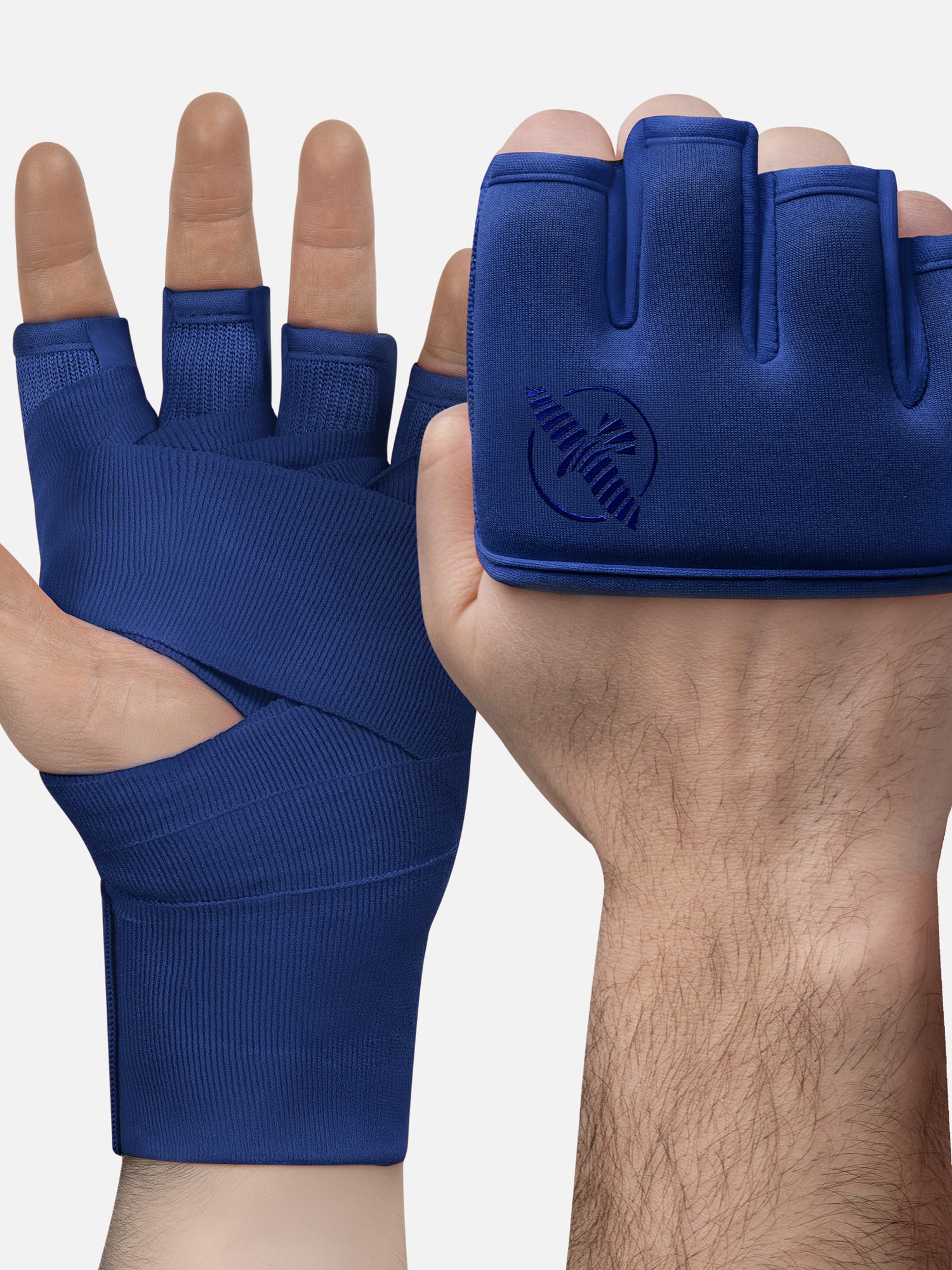 Hayabusa Handwraps Knuckle Guard - Blå