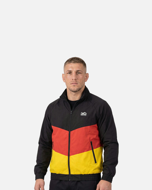 Jachetă de antrenament Phantom Athletics DMC Team Germany ST – Negru/Roșu/Aur