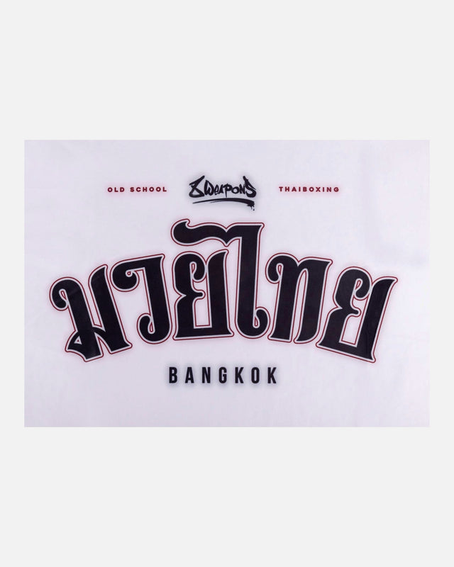 8 WEAPONS T-Shirt Bangkok – Hvid/Sort