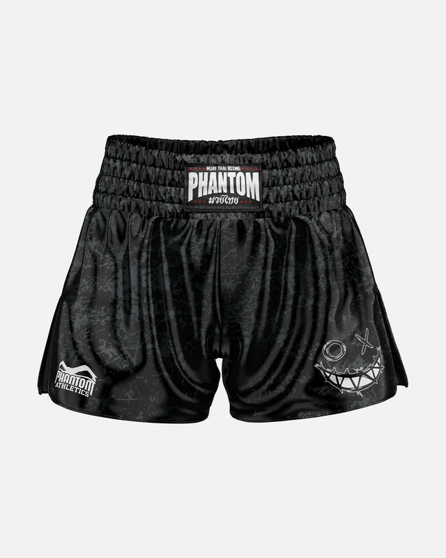 Pantaloni scurți Muay Thai Phantom Athletics Serious – Negru