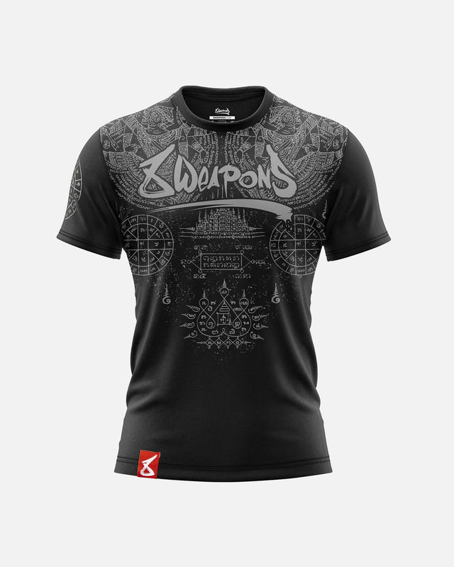 Camiseta 8 Weapons Yantra - Negro