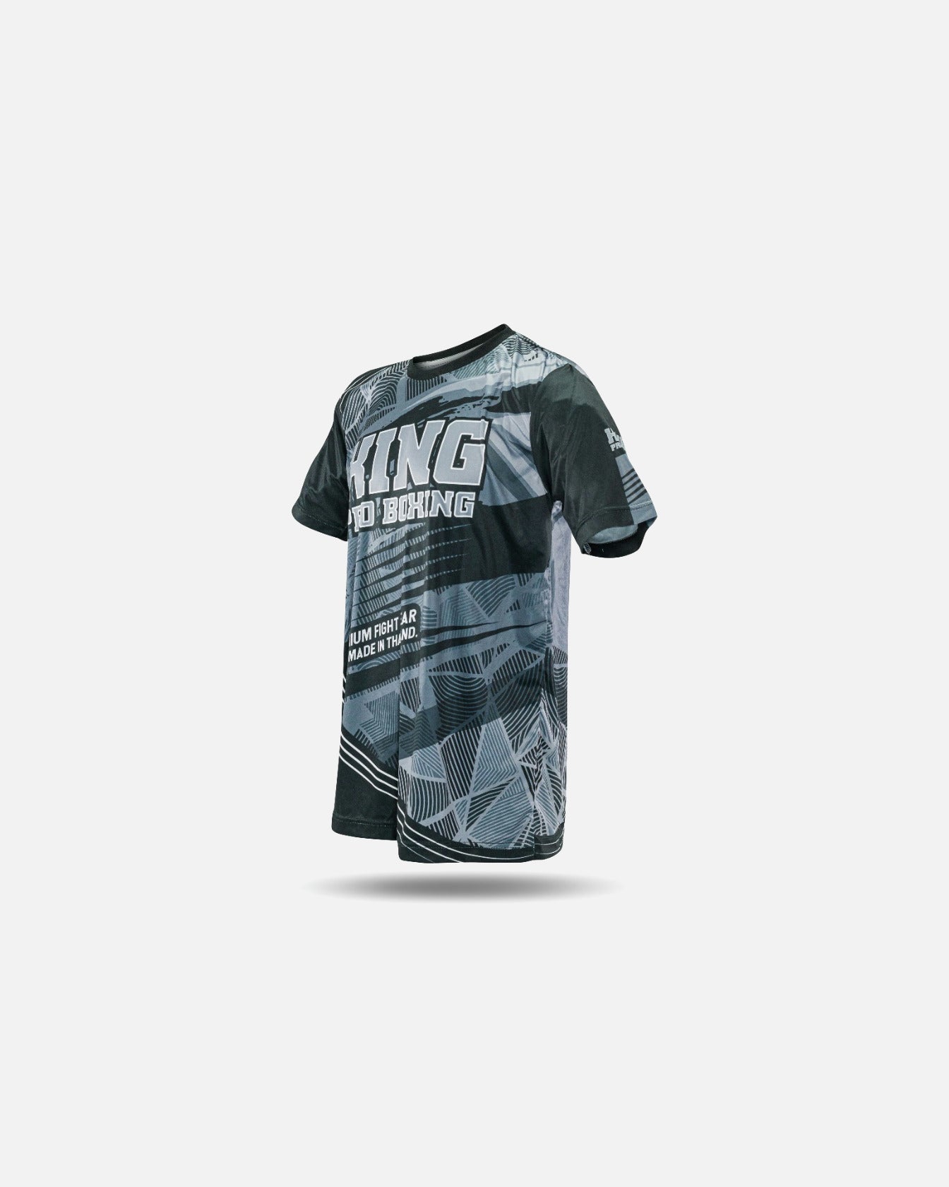King Pro Boxing Triko Flag Tee – Černé