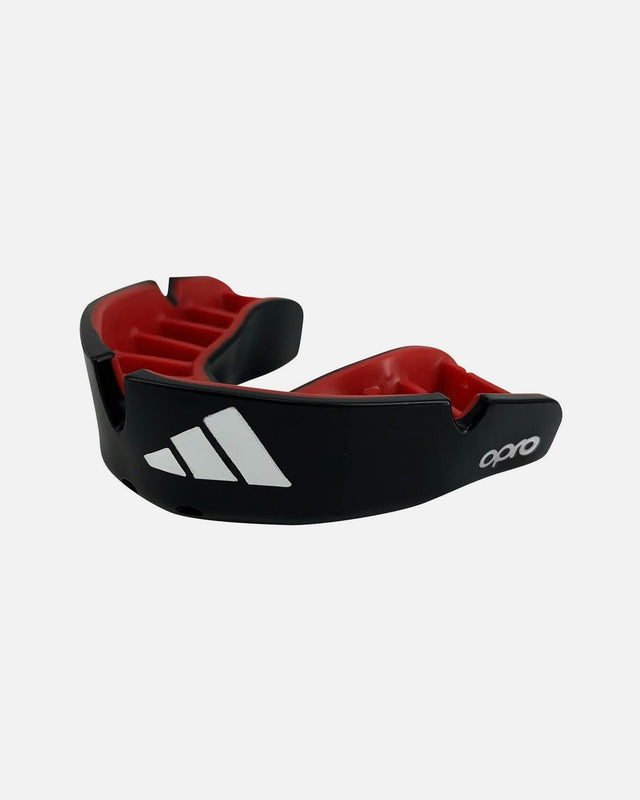 Chrániče zubů Adidas OPRO Gen4 Silver-Edition – Černé