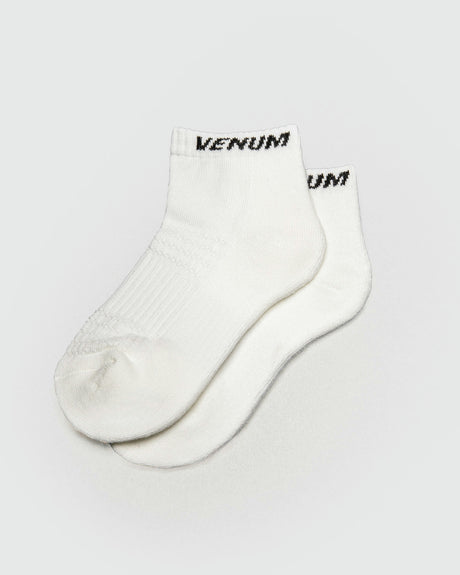 Venum Essential Enkel Sokken - Wit - Set van 3