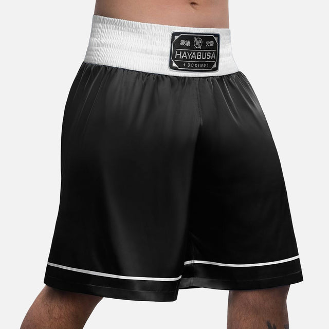 Pantaloncini da boxe Hayabusa Pro – Nero