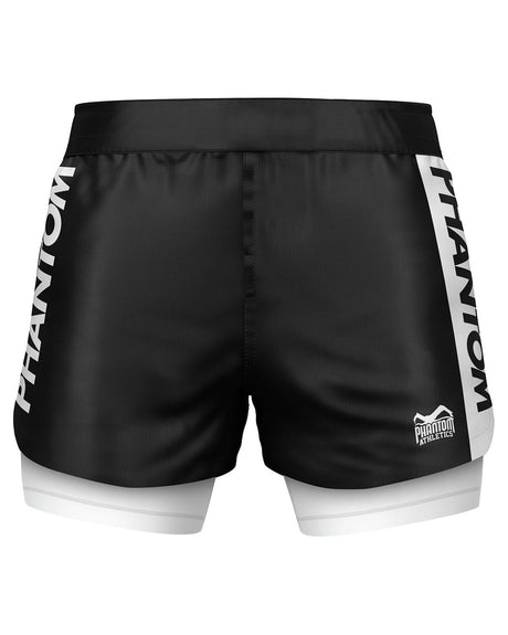 Phantom Athletics Compressie Shorts Fusion-R 2in1 Ranked - Paars