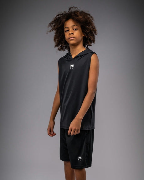Sudadera sin mangas Venum Elite Niños - Negro