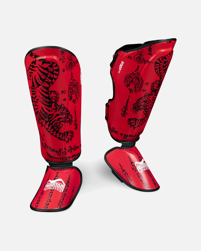 Phantom Athletics Shin guards Muay Thai – Black/Gold