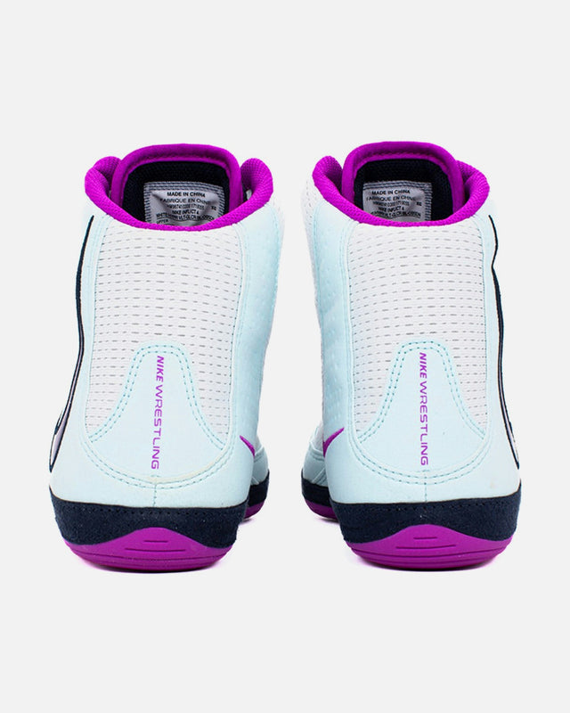 Botas de luta Nike Inflict 4 – Branco/Roxo