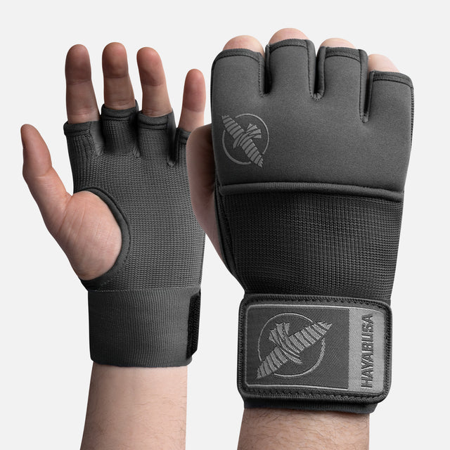 Bandaje de box Hayabusa Deluxe Quick – Gri