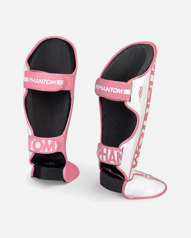 Espinilleras Phantom Athletics APEX Striking – Rosa