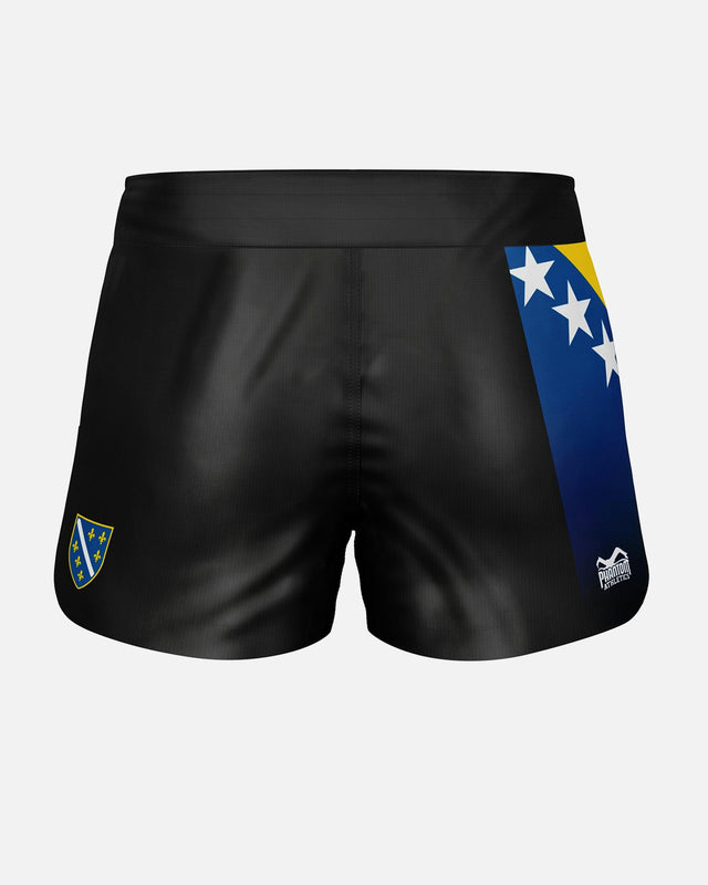 Shorts de MMA Phantom Athletics Fusion-R Team Bosnia – Rouge/Blanc/Bleu