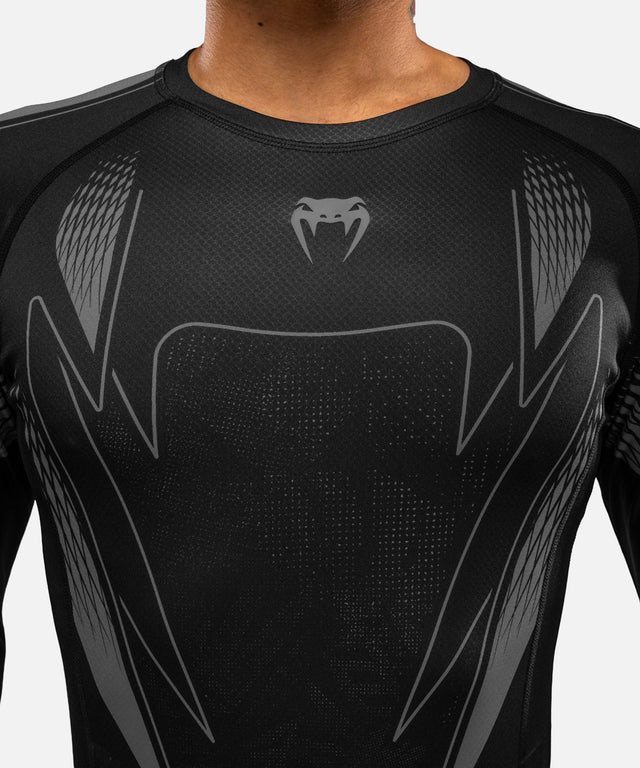 Rashguard Venum Amazonia Reborn Manga Larga – Negro/Gris