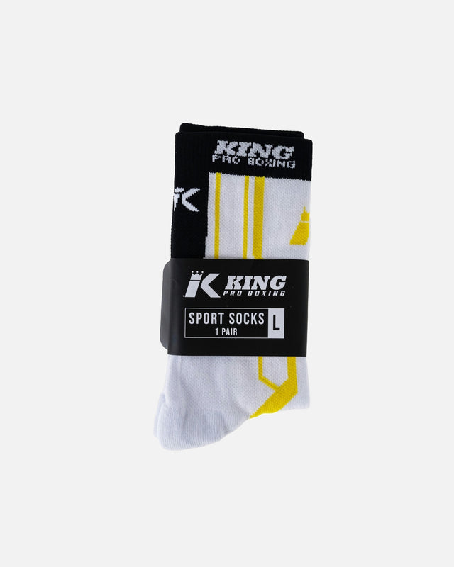 Skarpety King Pro Boxing Apex Pro – Białe