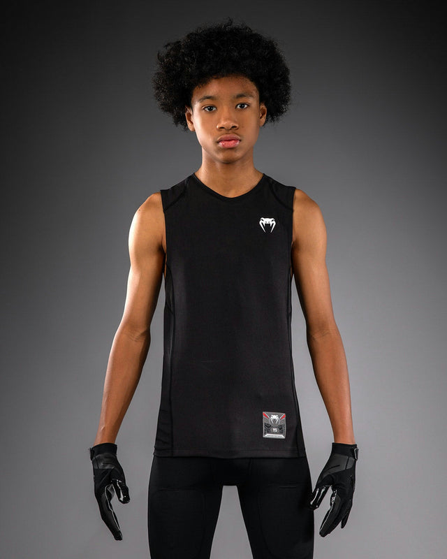 Venum Tank Top Elite Compressie Kinderen - Zwart