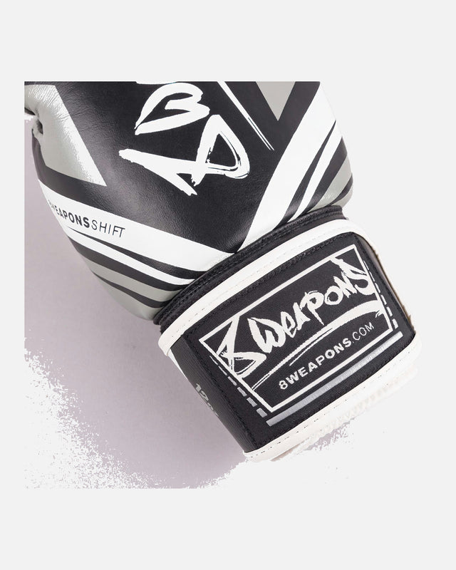 Guantoni da boxe 8 WEAPONS Shift – Nero/Bianco