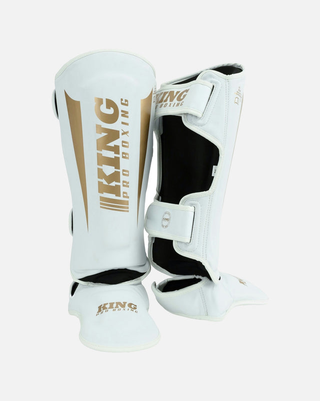 King Pro Boxing Skinnebensbeskyttere Revo - Hvid