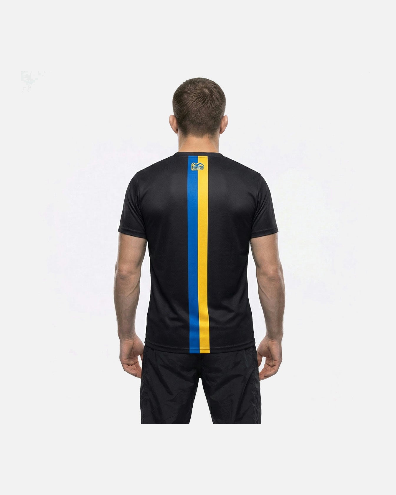 T-shirt Phantom Athletics EVO+ Team Ukraine – Blu/Giallo