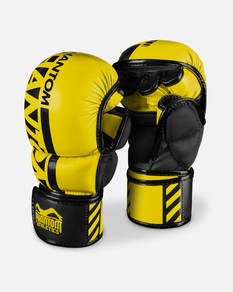 Mănuși MMA Phantom Athletics APEX – Galben Neon