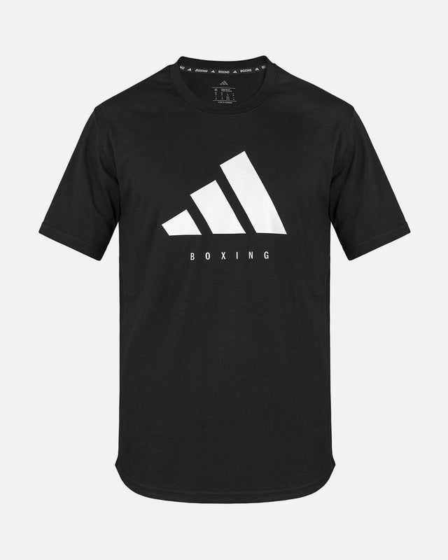 Camiseta Adidas Community Boxing – Negro/Blanco
