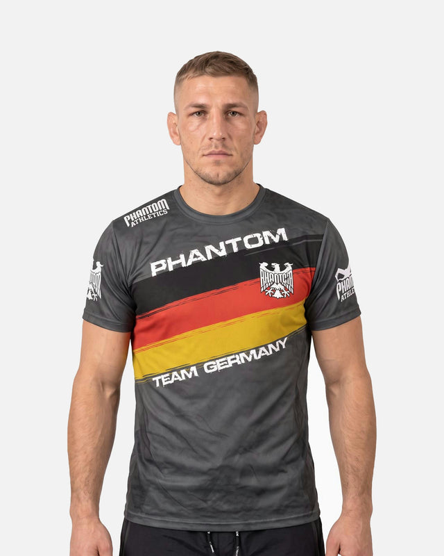 T-shirt da allenamento Phantom Athletics EVO Germany – Nero