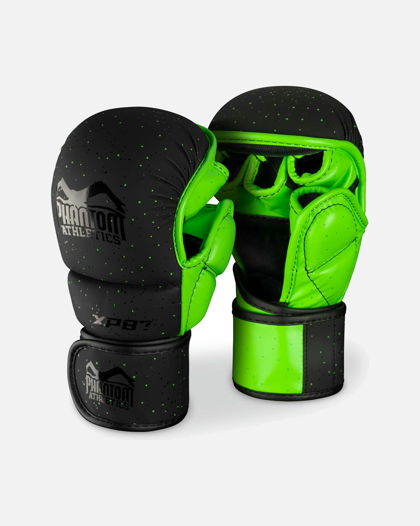 Phantom Athletics MMA-Handschuhe Galaxy – Schwarz/Neon Grün
