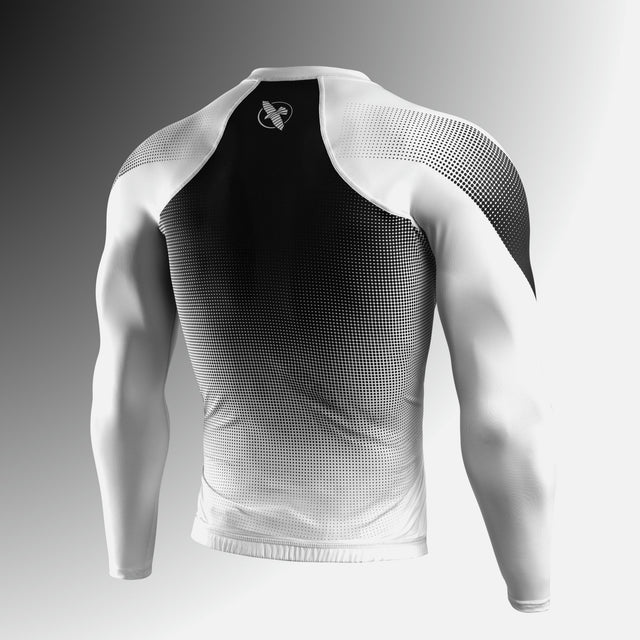Rashguard Hayabusa Pro Ranked Manches Longues – Blanc