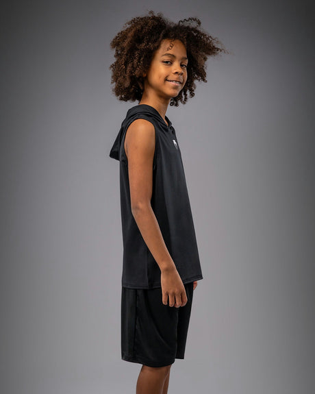 Sudadera sin mangas Venum Elite Niños - Negro