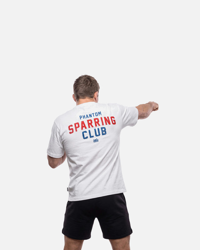T-shirt Phantom Athletics Sparring Club Oversize Heavy – Branco