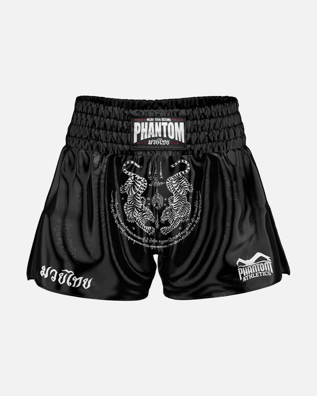 Shorts de Muay Thai Phantom Athletics Sak Yant – Bleu