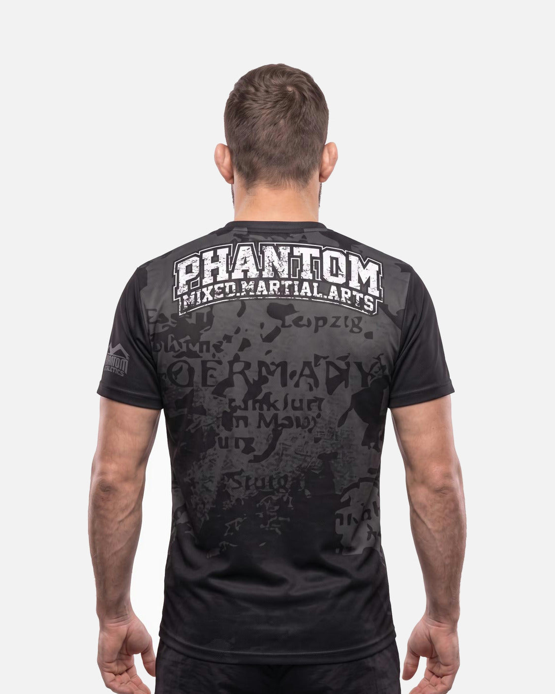 Phantom Athletics Trainingsshirt EVO Germany Silver Eagle - Zwart/Grijs